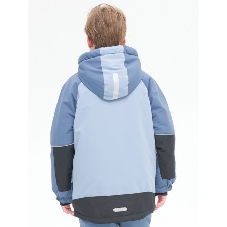 Jacket for boys, height 134 cm, gray color-7
