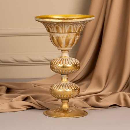 Bener Metal "tiers" for one candle 16 x 16 x 25 cm-10