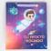 Gift package laminated, packaging, “you are just space”, rainbow holography, ml 23 x 27 x 11.5 cm