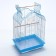 BD-3/1O bird, the opening roof, 47.5 x 37 x 70 cm, blue (packing 6 pcs)
