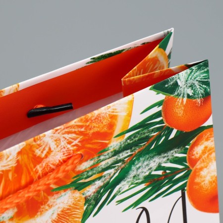 Laminated horizontal “Citrus cocktail” laminate, MS 23 x 18 x 8 cm, New Year-5