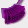 Brush for dishes with a curved handle of a share, 3 × 4 × 20 cm, color mix