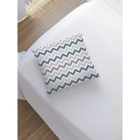 Pillowess decorative “Zigzag's grayness”, on a zipper, size 45x45 cm-1