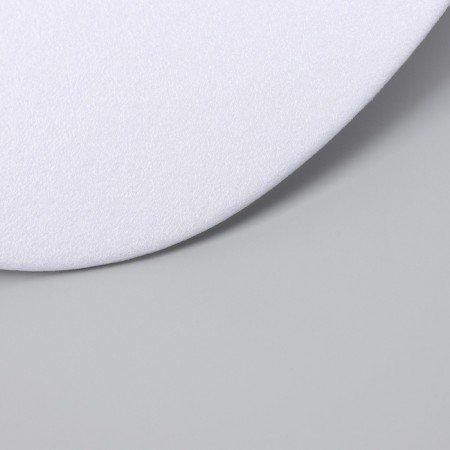 A cap for cap, bent, 5.5 × 19 cm, white color, price for 1 piece-3