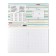 Notebook 18 sheets in the Erichkrause Optima Lines, covered cardboard, OFSET block, mix