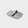 Fleet for cap, with a gross, 2 × 2 cm, silver color, price for 1 set