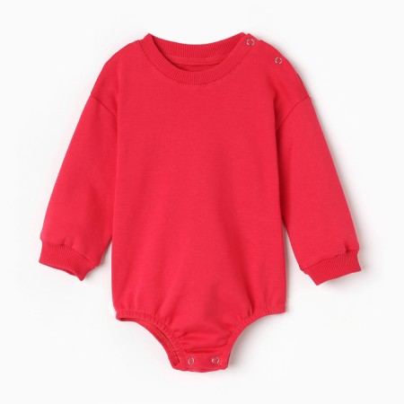 Svitsht-combineson children's minku color raspberry, height 56-62 cm