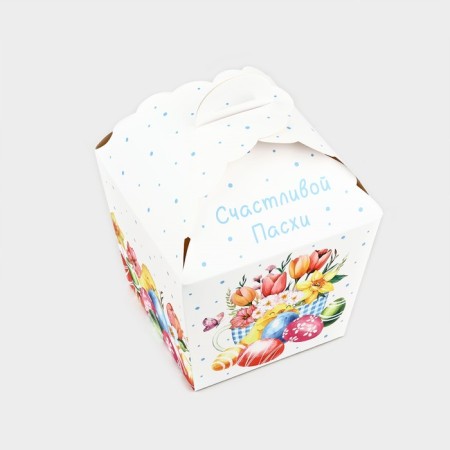 Folding box "Happy Easter", 17 x 17 x 26 cm-1