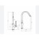 Fashun A54025-17 kitchen mixer, single-leaf, 35 mm cartridge, stainless steel, graphite