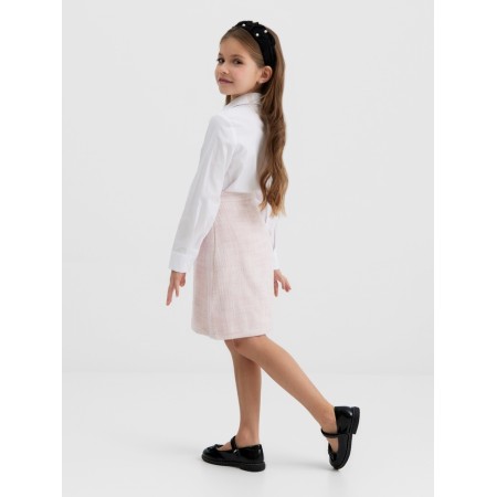 Юбка для девочки, MINAKU :Party Dress, цвет розовый, рост 152 см-11