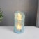 Nightmare "Blue candle" LED 1W from battery 3xlr44 5x5x16cm Risalux