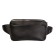 Waist bag, 2 departments, adjustable belt, black color