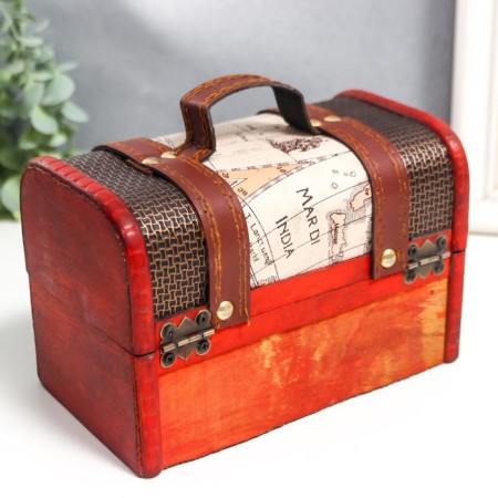 Casket Wood "Card" 11.5x17.3x10.7 cm-1