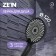 Shower watering can Zein Z3545, d = 120 mm, 3 modes, black