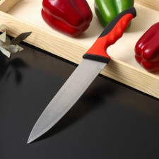Knife - boss of the shade of Bull, blade 20.5 cm, red color