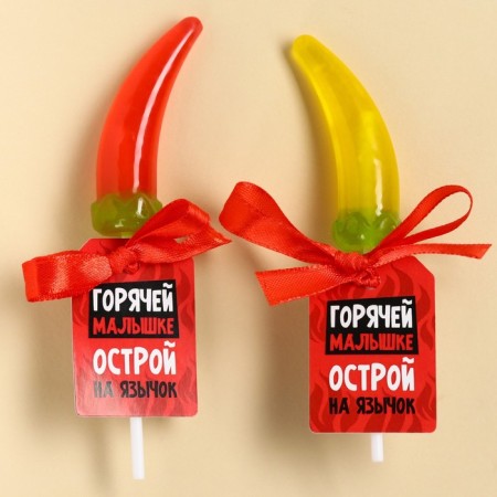 Lollice on a stick "Hot baby", 15 g.-1