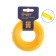 Tundra trimmer fishing line, star section, d = 3 mm, 15 m, nylon