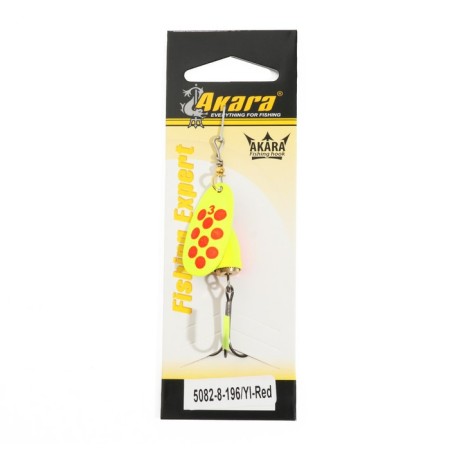 Spinning spinning Akara C-5082, 8 g, color 196/yl-cre-1