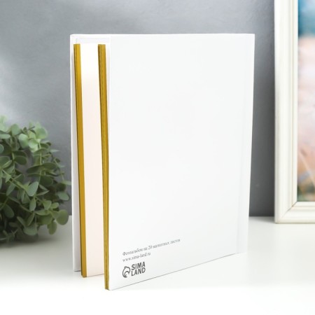 Photo album magnetic 20 sheets "I love panda" 29x24x2 cm-1