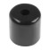Tundra support for screws No. 4, n = 50 mm, black