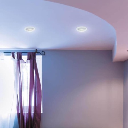 Flat lamp, 20 watts, g4, white color, d = 55mm-2