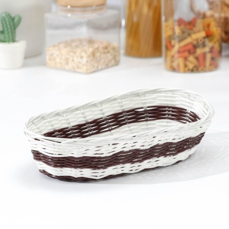 A basket for fruits and bread of the deed “oval. Choco ", 26 × 14 × 6 cm-1