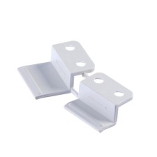 Mosquito grid fastening, white