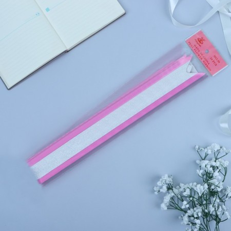 Baltic Babochka No. 5 "The textured strip", pink-2