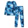 Thermal complex for a boy: trousers, sweatshirt, height 128 cm