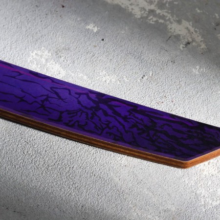 Wooden souvenir "Tanto knife" Violet-5