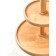 Double -tier stand ADELICA, D = 32 × 20 × 1.8 cm, height 27 cm, array of birch, saturated with oil
