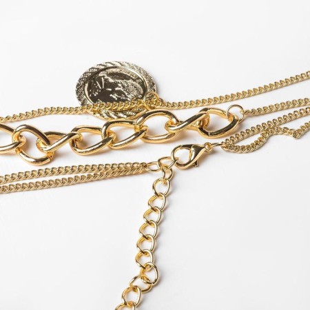 Pendant "Chain" Subtletedness, Color Gold, 60cm-2