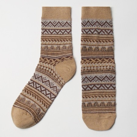Women's socks insulated minku "stripes", rr 36-39 cm