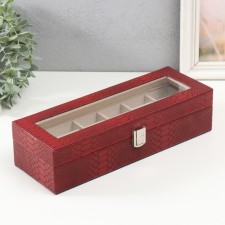 The casket to the leatherette to the clock 6 departments 