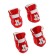 Bellois shoes, set 4 pcs, size XL, red