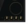 Gorenje EC642CLB hob, electric, 4 Hi-Light fireplaces, black