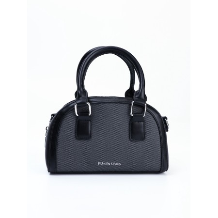 Women's bag, 22*7*14, lightning department, belt lengths, black-2