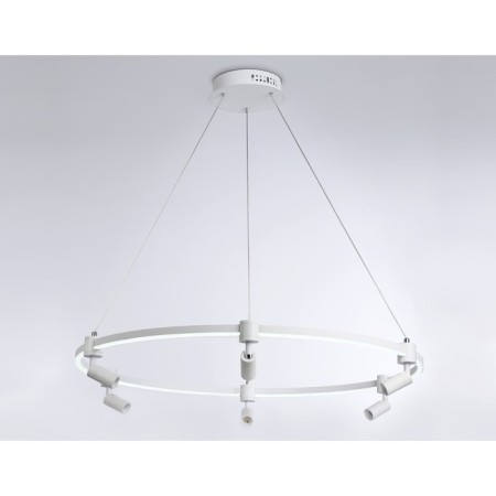 Suspended controlled LED lamp Ambrella Light, Linetech, FL5297, LED, 74 W, 5550LUM, 3000-6400K, white color-3