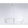 Suspended controlled LED lamp Ambrella Light, Linetech, FL5297, LED, 74 W, 5550LUM, 3000-6400K, white color