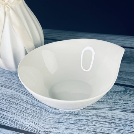 Lenardi Bianco salad bowl, 18x7.5 cm