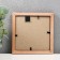 Photo frame pine С14 01/6 10x10 cm, wenge (plastic screen)
