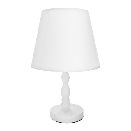 Table lamp "Rook" 1x60W E27 white 22x22x38cm-6