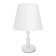 Table lamp "Rook" 1x60W E27 white 22x22x38cm