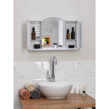 SLRACKAL CASHER for the bathroom "Argo", color white marble-9