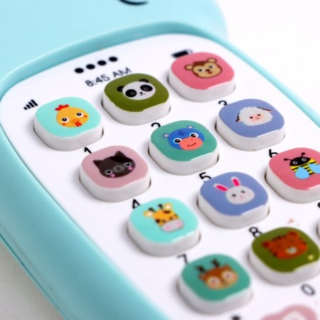 Musical toy "Favorite Unicorn", sound, blue color-3