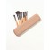 Case d/brushes 20*5*2cm silicone Beige bag QF