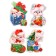 Set of mini-placas "Happy New Year!" 10 pcs, hares, Christmas tree