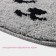 House rug shares "Cat", 50 × 40 cm, gray color