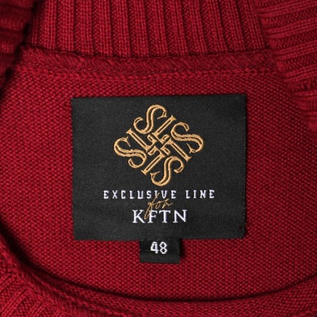 Male jumper SL, 46, burgundy-8