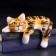 Porcelain figurine "Cat Vaska Red", 17 cm